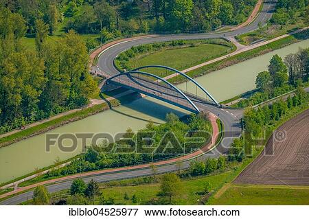 Canal bridge Alter Uentroper Weg, Dattel-Hamm-Canal, Hamm, Ruhr area, North Rhine-Westphalia, Germany, Europe View Large Photo Image Stock Photo - Canal bridge Alter Uentroper Weg, Dattel-Hamm-Canal, Hamm, Ruhr area, North Rhine-Westphalia, Germany, Europe. Fotosearch