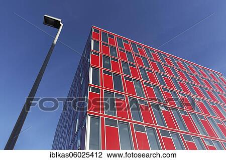 Capricorn office building, red façade, blue sky, Uniper headquarters, Media Harbour Düsseldorf, North Rhine-Westphalia, Germany, Europe View Large Photo Image Stock Image - Capricorn office building, red façade, blue sky, Uniper headquarters, Media Harbour Düsseldorf, North Rhine-Westphalia, Germany, Europe. Fotosearch