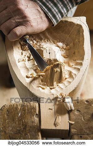 Carving the backside of a wooden mask using wood carving tools, wooden mask carver, Bad Aussee, Styria, Austria, Europe View Large Photo Image Stock Photograph - Carving the backside of a wooden mask using wood carving tools, wooden mask carver, Bad Aussee, Styria, Austria, Europe. Fotosearch
