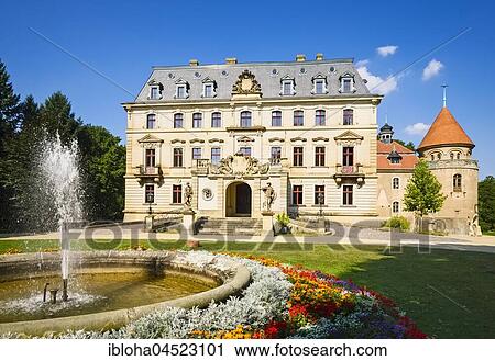 Castle Altdöbern, district Oberspreewald-Lausitz, Brandenburg, Germany, Europe View Large Photo Image Stock Image - Castle Altdöbern, district Oberspreewald-Lausitz, Brandenburg, Germany, Europe. Fotosearch