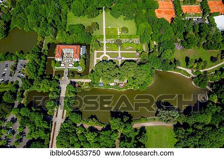 Castle Berge with palace garden, Gelsenkirchen, Ruhr area, North Rhine-Westphalia, Germany, Europe View Large Photo Image Stock Image - Castle Berge with palace garden, Gelsenkirchen, Ruhr area, North Rhine-Westphalia, Germany, Europe. Fotosearch
