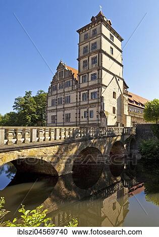 Castle Brake, Weser Renaissance Museum, moated castle, Lemgo, Ostwestfalen-Lippe, Teutoburger Wald, North Rhine-Westphalia, Germany, Europe View Large Photo Image Stock Image - Castle Brake, Weser Renaissance Museum, moated castle, Lemgo, Ostwestfalen-Lippe, Teutoburger Wald, North Rhine-Westphalia, Germany, Europe. Fotosearch