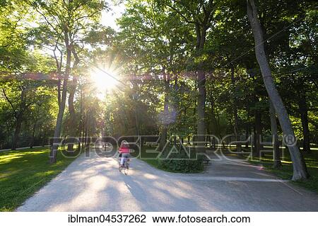 Stock Image - Castle garden Erlangen, Middle Franconia, Franconia, Bavaria, Germany, Europe. Fotosearch