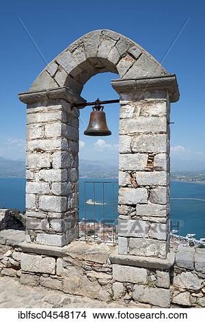 Castle Palamidi, Nafplio, Argolis, Peloponnese, Greece, Europe View Large Photo Image Picture - Castle Palamidi, Nafplio, Argolis, Peloponnese, Greece, Europe. Fotosearch