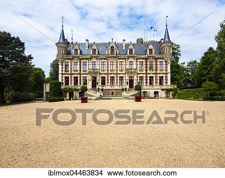 Picture - Castle Saint Florent sur Cher, Saint Florent sur Cher, Cher, France, Europe. Fotosearch