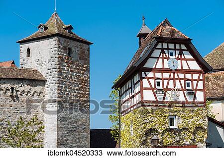 Castle Stetten, Künzelsau, Baden-Württemberg, Germany, Europe View Large Photo Image Stock Image - Castle Stetten, Künzelsau, Baden-Württemberg, Germany, Europe. Fotosearch