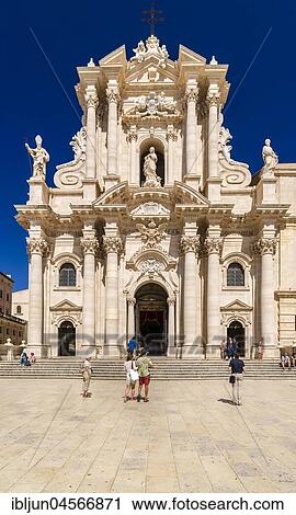 Cathedral Santa Maria delle Colonne, The Virgin of the Piliere, Piazza Duomo, Ortygia, Ortigia, UNESCO World Heritage Site, Syracuse, Siracusa, Sicily, Italy, Europe View Large Photo Image Stock Image - Cathedral Santa Maria delle Colonne, The Virgin of the Piliere, Piazza Duomo, Ortygia, Ortigia, UNESCO World Heritage Site, Syracuse, Siracusa, Sicily, Italy, Europe. Fotosearch