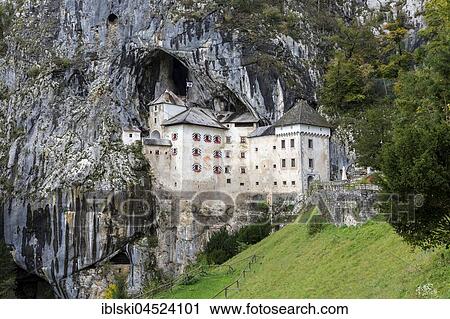 Cave castle Lueg, predjamski grad, Predjama, near Postojna, Slovenia, Europe View Large Photo Image Stock Image - Cave castle Lueg, predjamski grad, Predjama, near Postojna, Slovenia, Europe. Fotosearch