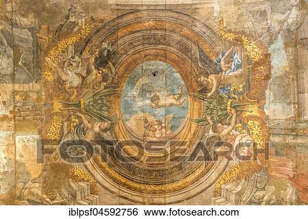 Ceiling painting, Church of Our Lady of Victory, Valletta, Malta, Europe View Large Photo Image Stock Photograph - Ceiling painting, Church of Our Lady of Victory, Valletta, Malta, Europe. Fotosearch