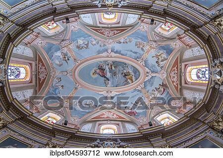 Ceiling painting, dome, Carmelite church, Mdina, Malta, Europe View Large Photo Image Stock Image - Ceiling painting, dome, Carmelite church, Mdina, Malta, Europe. Fotosearch