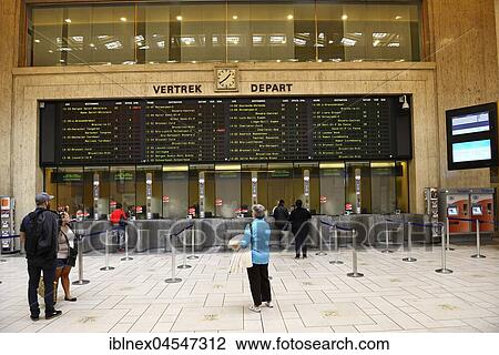 Central Station, Infotafel, Brussels, Belgium, Europe View Large Photo Image Stock Image - Central Station, Infotafel, Brussels, Belgium, Europe. Fotosearch