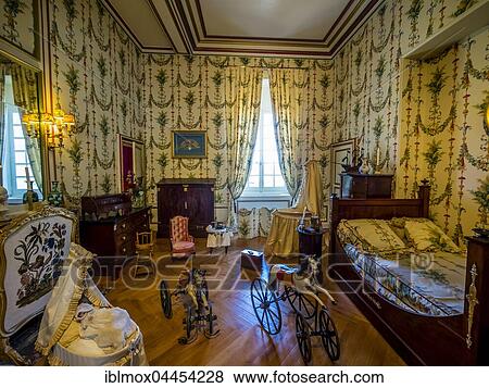 Children's room, Château de Cheverny, Loir-et-Cher Département, France, Europe View Large Photo Image Stock Photo - Children's room, Château de Cheverny, Loir-et-Cher Département, France, Europe. Fotosearch