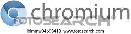 Stock Image - Chromium Logo, Open Source Web Browser from Google. Fotosearch