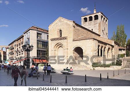 Church Igelsia de San Clemente, Segovia, Castilla y Leon, Spain, Europe View Large Photo Image Stock Image - Church Igelsia de San Clemente, Segovia, Castilla y Leon, Spain, Europe. Fotosearch