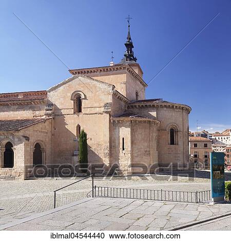 Church Iglesia de San Millan, Segovia, Castilla y Leon, Spain, Europe View Large Photo Image Stock Image - Church Iglesia de San Millan, Segovia, Castilla y Leon, Spain, Europe. Fotosearch