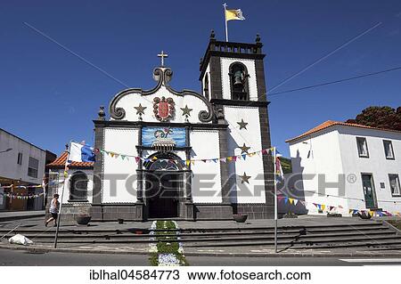 Church in Ginetes, island of Sao Migeul, Azores, Portugal, Europe View Large Photo Image Stock Image - Church in Ginetes, island of Sao Migeul, Azores, Portugal, Europe. Fotosearch