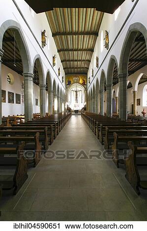 Church nave, collegiate church of the Old Chapel, Ravensburg, Baden-Württemberg, Germany, Europe View Large Photo Image Stock Image - Church nave, collegiate church of the Old Chapel, Ravensburg, Baden-Württemberg, Germany, Europe. Fotosearch