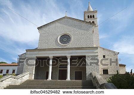 Church of St. Antonius, Pula, Istria, Croatia, Europe View Large Photo Image Stock Image - Church of St. Antonius, Pula, Istria, Croatia, Europe. Fotosearch