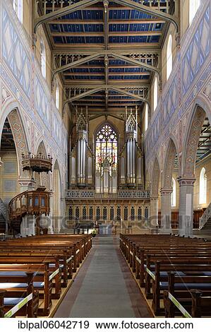 Church St. Laurenzen, interior view, St. Gallen, Canton St. Gallen, Switzerland, Europe View Large Photo Image Stock Photo - Church St. Laurenzen, interior view, St. Gallen, Canton St. Gallen, Switzerland, Europe. Fotosearch