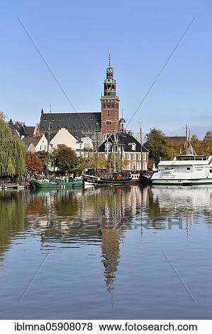 City Hall and Museum Harbor Leer, East Frisia, Lower Saxony, Germany, Europe View Large Photo Image Stock Photo - City Hall and Museum Harbor Leer, East Frisia, Lower Saxony, Germany, Europe. Fotosearch