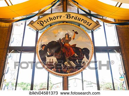 Construction of the Bräurosl marquee, Oktoberfest 2017, Theresienwiese, Munich, Upper Bavaria, Bavaria, Germany, Europe View Large Photo Image Stock Image - Construction of the Bräurosl marquee, Oktoberfest 2017, Theresienwiese, Munich, Upper Bavaria, Bavaria, Germany, Europe. Fotosearch