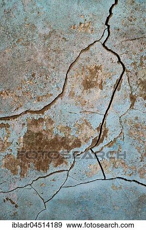 Cracks in a wall, house facade View Large Photo Image Stock Photo - Cracks in a wall, house facade. Fotosearch