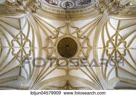 Crossing, Isabelline ribbed vault, Catedral de Santa Maria, Baeza, UNESCO World Heritage Site, province of Jaén, Andalusia, Spain, Europe View Large Photo Image Stock Photo - Crossing, Isabelline ribbed vault, Catedral de Santa Maria, Baeza, UNESCO World Heritage Site, province of Jaén, Andalusia, Spain, Europe. Fotosearch