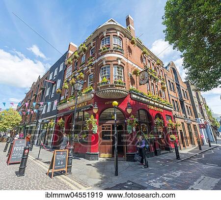 Crown and Anchor, English Pub, Restaurant, Bar, London, England, United Kingdom, Europe View Large Photo Image Stock Photo - Crown and Anchor, English Pub, Restaurant, Bar, London, England, United Kingdom, Europe. Fotosearch