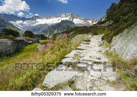 Stock Photography - Dammastock, 3630m, Göscheneralp, Uri, Switzerland, Goescheneralp, Europe. Fotosearch