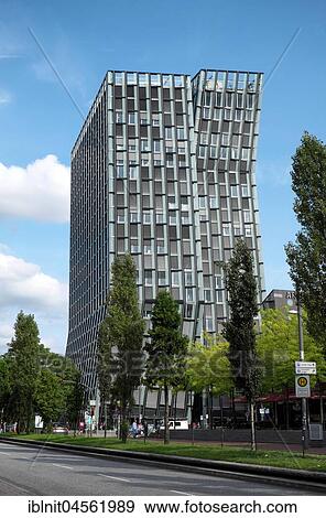Stock Photo - Dancing towers, also Tango towers, Hamburg, Hamburg, Germany, Europe. Fotosearch