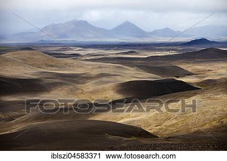 Desert-like, mountainous landscape with light and shadow, Moedrudalsfjalsfjallgardur, highlands, Island View Large Photo Image Stock Image - Desert-like, mountainous landscape with light and shadow, Moedrudalsfjalsfjallgardur, highlands, Island. Fotosearch