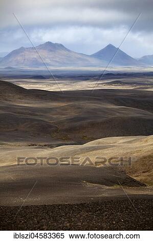 Desert-like, mountainous landscape with light and shadow, Moedrudalsfjalsfjallgardur, highlands, Island View Large Photo Image Stock Photography - Desert-like, mountainous landscape with light and shadow, Moedrudalsfjalsfjallgardur, highlands, Island. Fotosearch