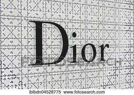 Stock Photography - Dior shop logo, Suria KLCC shopping centre, Petronas twin towers, Kuala Lumpur, Malaysia, Asia. Fotosearch
