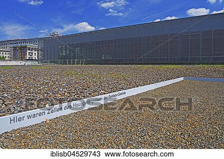 Documentation Center Topography of the Terror, Berlin, Germany, Europe View Large Photo Image Stock Image - Documentation Center Topography of the Terror, Berlin, Germany, Europe. Fotosearch