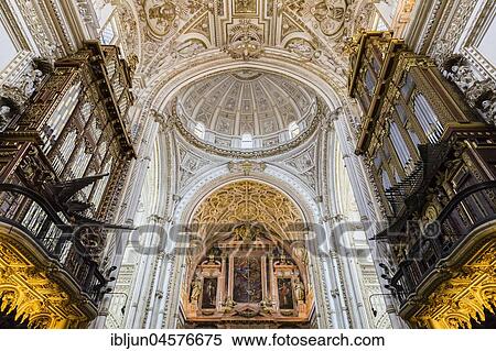 Dome, crossing, Catedral organ, baroque, Mezquita, Cathedral, Cathedral, Mezquita-Catedral de Córdoba, Cordoba, UNESCO World Heritage Site, Andalusia, Spain, Europe View Large Photo Image Stock Photography - Dome, crossing, Catedral organ, baroque, Mezquita, Cathedral, Cathedral, Mezquita-Catedral de Córdoba, Cordoba, UNESCO World Heritage Site, Andalusia, Spain, Europe. Fotosearch