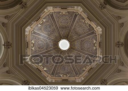 Stock Photo - Dome of S. Caterina d'Italia, Valletta, Malta, Europe. Fotosearch
