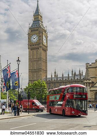 Double-decker bus, Palace of Westminster, Houses of Parliament, Big Ben, City of Westminster, London, England, Great Britain View Large Photo Image Stock Image - Double-decker bus, Palace of Westminster, Houses of Parliament, Big Ben, City of Westminster, London, England, Great Britain. Fotosearch