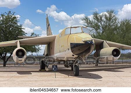 Douglas WB-66D Destroyer Weather Reconnaissance, reconnaissance and light bomber, 1957-1970, Pima Air & Space Museum (PASM), Tucson, Arizona, USA, North America View Large Photo Image Stock Photo - Douglas WB-66D Destroyer Weather Reconnaissance, reconnaissance and light bomber, 1957-1970, Pima Air & Space Museum (PASM), Tucson, Arizona, USA, North America. Fotosearch