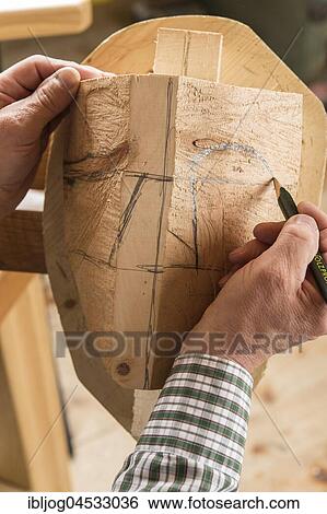 Drawing the outline of a face on a wooden block, wooden mask carver, Bad Aussee, Styria, Austria, Europe View Large Photo Image Stock Photograph - Drawing the outline of a face on a wooden block, wooden mask carver, Bad Aussee, Styria, Austria, Europe. Fotosearch