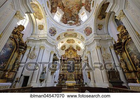 Stock Image - Dreifaltigkeitskirche, Church of the Holy Trinity, old town, Munich, Upper Bavaria, Bavaria, Germany, Europe. Fotosearch