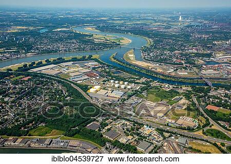 Duisburg harbor, Kasseler Feld, Ruhr river river mouth into the Rhine, inland water transportation, Duisburg, Ruhr area, North Rhine-Westphalia, Germany, Europe View Large Photo Image Stock Photo - Duisburg harbor, Kasseler Feld, Ruhr river river mouth into the Rhine, inland water transportation, Duisburg, Ruhr area, North Rhine-Westphalia, Germany, Europe. Fotosearch