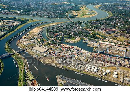 Duisburger Hafen AG, Duisport, Mercator Island, inland shipping, logistics, Rhine, Duisburg, Ruhr area, North Rhine-Westphalia, Germany, Europe View Large Photo Image Stock Photo - Duisburger Hafen AG, Duisport, Mercator Island, inland shipping, logistics, Rhine, Duisburg, Ruhr area, North Rhine-Westphalia, Germany, Europe. Fotosearch