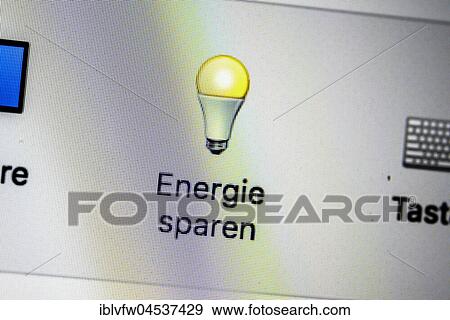 Energy saving, settings, Mac OS, macro shot, detail, full frame, screen shot View Large Photo Image Stock Photo - Energy saving, settings, Mac OS, macro shot, detail, full frame, screen shot. Fotosearch
