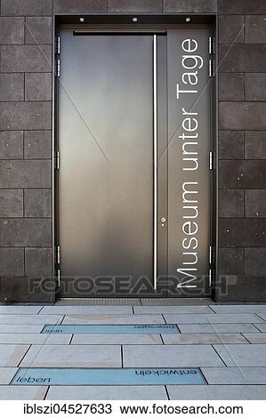 Entrance to underground museum, art museum, palace gardens at House Weitmar, Bochum, Ruhr area, North Rhine-Westphalia, Germany, Europe View Large Photo Image Stock Image - Entrance to underground museum, art museum, palace gardens at House Weitmar, Bochum, Ruhr area, North Rhine-Westphalia, Germany, Europe. Fotosearch