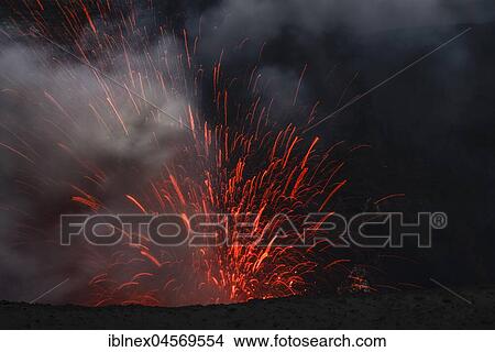 Eruption, volcanic eruption, volcano Yasur, Tanna Island, Vanuatu, South Sea, Oceania View Large Photo Image Picture - Eruption, volcanic eruption, volcano Yasur, Tanna Island, Vanuatu, South Sea, Oceania. Fotosearch