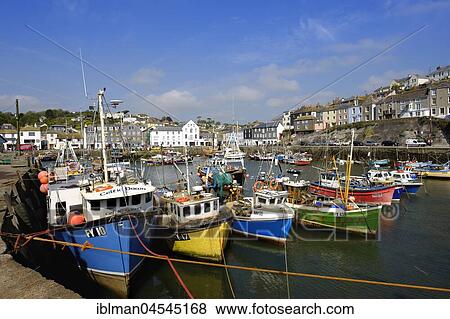 Fishing port, Mevagissey, Cornwall, England, United Kingdom, Europe View Large Photo Image Stock Photo - Fishing port, Mevagissey, Cornwall, England, United Kingdom, Europe. Fotosearch