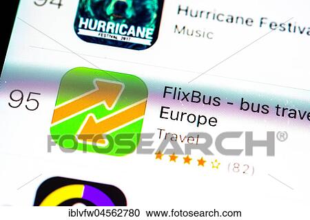 Flixbus in the Apple App Store, App-Icon, MyRemoteBus, RemoteBus, RemoteBus, Display on a screen of a mobile phone, iPhone, iOS, Smartphone, Macro, Detail, full size View Large Photo Image Stock Image - Flixbus in the Apple App Store, App-Icon, MyRemoteBus, RemoteBus, RemoteBus, Display on a screen of a mobile phone, iPhone, iOS, Smartphone, Macro, Detail, full size. Fotosearch