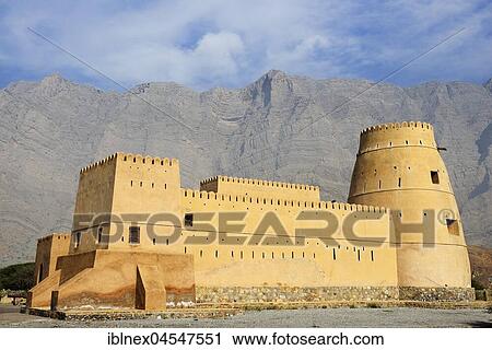 Fortress of Bukha, Musandam, Oman, Asia View Large Photo Image Stock Image - Fortress of Bukha, Musandam, Oman, Asia. Fotosearch