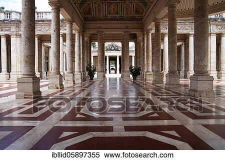 Stock Photography - Galleria della mescita, Terme Tettuccio, Montecatini Terme, Tuscany, Italy, Europe. Fotosearch