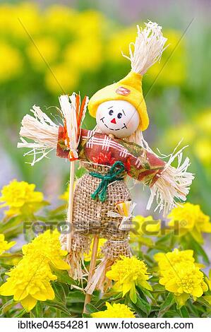 Garden decoration, manikin made of fabric and bast View Large Photo Image Stock Image - Garden decoration, manikin made of fabric and bast. Fotosearch
